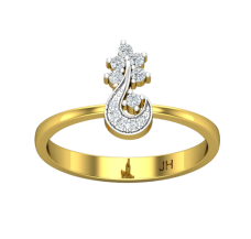 Natural Diamond Ring 0.15 CT / 3.25 gm Gold