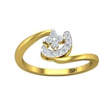 Natural Diamond Ring 0.20 CT / 2.36 gm Gold