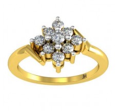 Natural Diamond Ring 0.34 CT / 3.20 gm Gold
