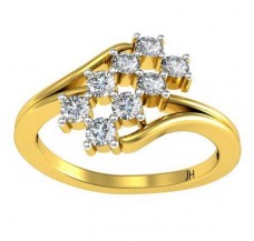 Natural Diamond Ring 0.36 CT / 3.07 gm Gold