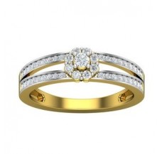Natural Diamond Ring 0.349 CT / 3.24 gm Gold
