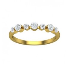 Natural Diamond Ring 0.20 CT / 1.86 gm Gold