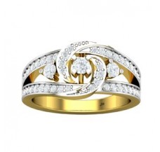 Natural Diamond Ring 0.51 CT / 5.20 gm Gold
