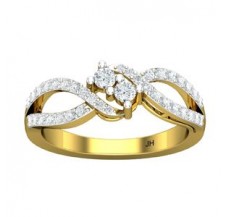 Natural Diamond Ring 0.47 CT / 3.57 gm Gold