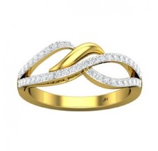 Natural Diamond Ring 0.33 CT / 3.20 gm Gold