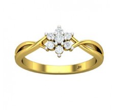 Natural Diamond Ring 0.23 CT / 2.65 gm Gold