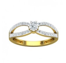Natural Diamond Ring 0.51 CT / 2.60 gm Gold