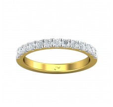 Natural Diamond Ring 0.39 CT / 1.58 gm Gold