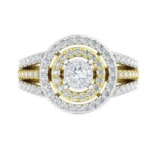 Natural Diamond Ring 0.88 CT / 5.01 gm Gold