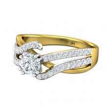PreSet Natural Solitaire Diamond Ring 0.82 CT / 4.40 gm Gold