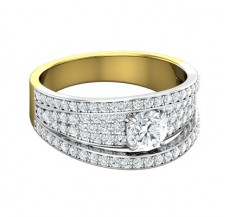 PreSet Natural Solitaire Diamond Ring 1.28 CT / 5.80 gm Gold