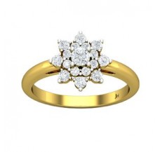 Natural Diamond Ring 0.58 CT / 3.35 gm Gold