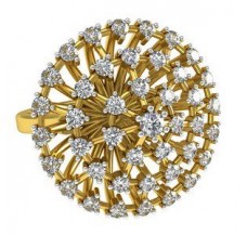 Natural Diamond Ring 1.095 CT / 8.50 gm Gold