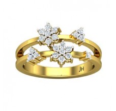 Natural Diamond Ring 0.38 CT / 3.60 gm Gold
