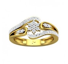 Natural Diamond Designer Ring 0.57 CT / 4.25 gm Gold