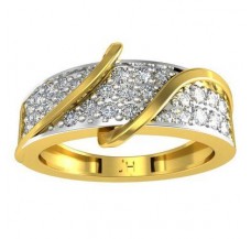 Natural Diamond Ring 0.45 CT / 4.32 gm Gold