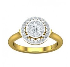 Natural Diamond Ring 0.56 CT / 3.91 gm Gold