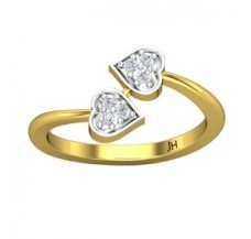 Natural Diamond Ring 0.12 CT / 2.70 gm Gold