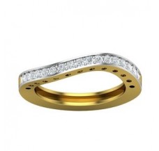 Natural Diamond Ring 0.255 CT / 4.20 gm Gold