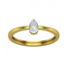 Natural Diamond Ring 0.069 CT / 1.94gm Gold