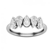 Natural Diamond Ring 0.35 CT / 2.65gm Gold