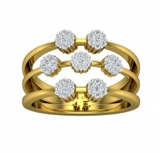 Natural Diamond Ring 0.39 CT / 3.67 gm Gold