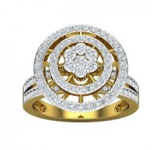 Natural Diamond Ring 1.04 CT / 6.33 gm Gold