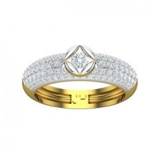 Natural Diamond Ring 0.88 CT / 4.38 gm Gold