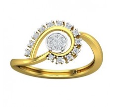 Natural Diamond Ring 0.20 CT / 2.65 gm Gold