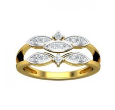 Natural Diamond Ring 0.24 CT / 3.34 gm Gold