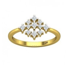 Natural Diamond Ring 0.27 CT / 2.60 gm Gold