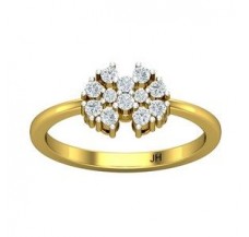 Natural Diamond Ring 0.33 CT / 2.60 gm Gold