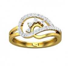 Natural Diamond Ring 0.31 CT / 2.84 gm Gold
