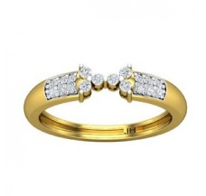 Natural Diamond Ring 0.24 CT / 3.35 gm Gold