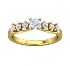 PreSet Natural Solitaire Diamond Ring 0.60 CT / 2.97 gm Gold