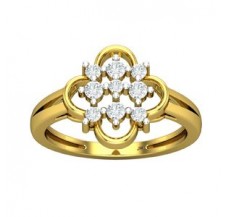 Natural Diamond Ring 0.34 CT / 3.70 gm Gold