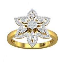 Natural Diamond Ring 0.46 CT / 4.20 gm Gold