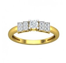 Natural Diamond Ring 0.31 CT / 2.40 gm Gold