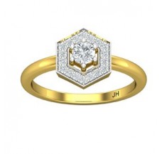 Natural Diamond Ring 0.33 CT / 3.00 gm Gold
