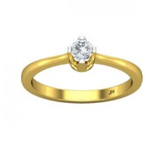 Natural Diamond Ring 0.19 CT / 2.30 gm Gold