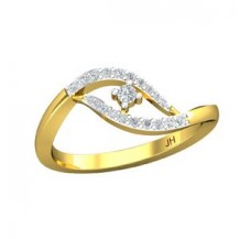 Natural Diamond Ring 0.20 CT / 2.70 gm Gold