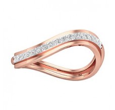 Natural Diamond Band for HER 0.20 CT / 2.50 gm Gold