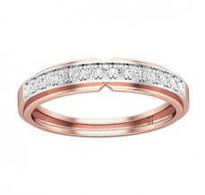 Natural Diamond Band for HER 0.26 CT / 2.25 gm Gold