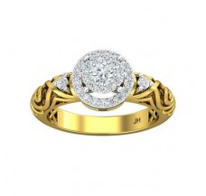 Natural Diamond Ring 0.52 CT / 4.60 gm Gold