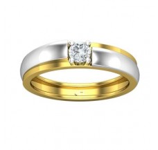 Natural Diamond Band for HER 0.19 CT / 4.30 gm Gold