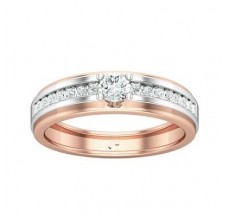 Natural Diamond Band for HER 0.37 CT / 3.80 gm Gold