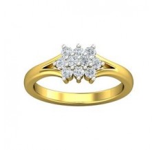 Natural Diamond Ring 0.25 CT / 2.75 gm Gold