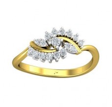Natural Diamond Ring 0.26 CT / 2.52 gm Gold