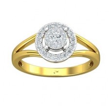 Natural Diamond Ring 0.32 CT / 3.04 gm Gold