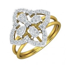 Natural Diamond Ring 0.48 CT / 4.05 gm Gold